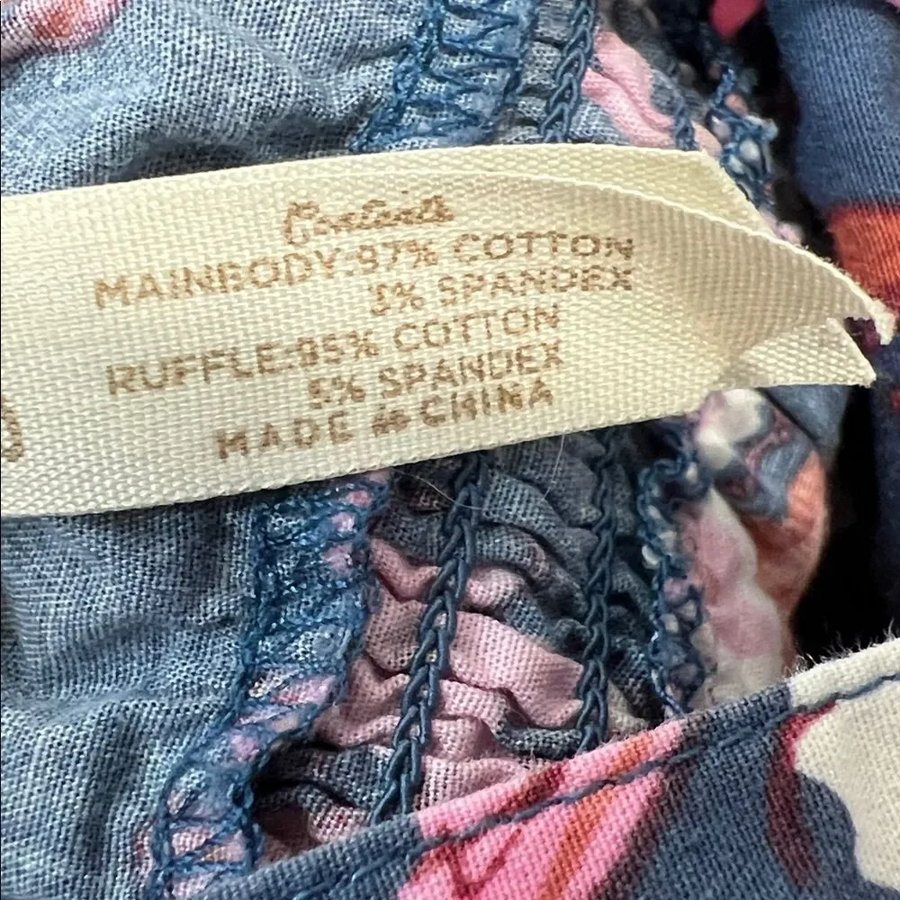 Matilda Jane Enchanted Garden Clarabelle Halter  blue and pink floral dress 2